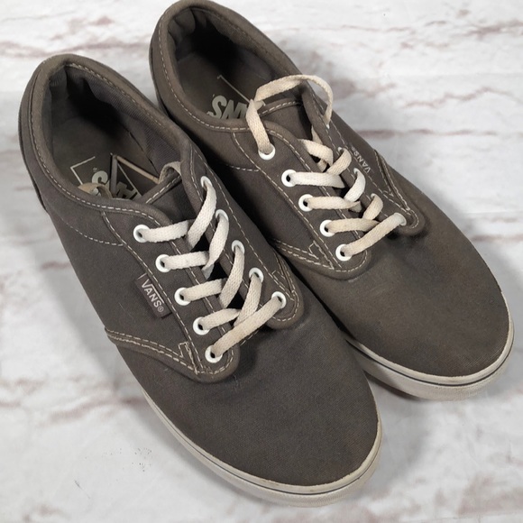 Vans Shoes - Vans sneakers.  Size 7. Gray/white